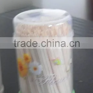500PC- Disposable Cello Wrapped Bamboo Toothpicks thumbnail-1