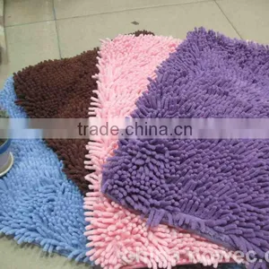 2016 Microfiber Soft Women's Helper Microfiber Small Chenille Mat Sets thumbnail-1