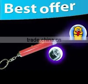 Mini Keychain Outdoor LED Emergency Torch LED Logo Customed Design Keyring to Advertising thumbnail-2