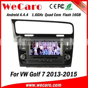 Wecaro 7" WC-7003 Android 4.4.4 Car Dvd Player Touch Screen Car Audio System for vw Golf 7 Android A9 Cpu 2013 2014 2015 thumbnail-1