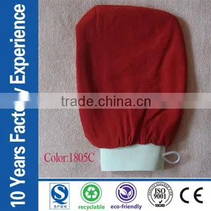 Red Color Kessa Morocco Hammam Scrub Mitt(normal Coarse) thumbnail-1