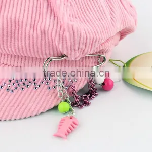 Wholesale Baby Warm Hats Girl Fashion Beret Caps Three Colors thumbnail-6