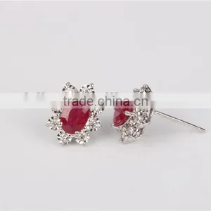2015 Style Wedding 925 Sterling Silver Earring With Display Stand thumbnail-4