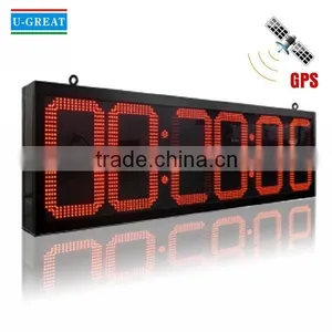 8inch LED Clock Display / LED Countdown Clock With Tripod Stand thumbnail-4