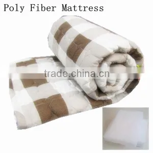 Low Price High Quality Poly Fiber Inner Core Thin Bed Mattress Topper thumbnail-1
