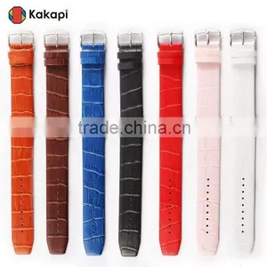 Kakapi Drawing Buckle Genuine Leather Watch Band Wrist Strap With Watchband Converter For 38MM Apple Watch MT-3912 thumbnail-1