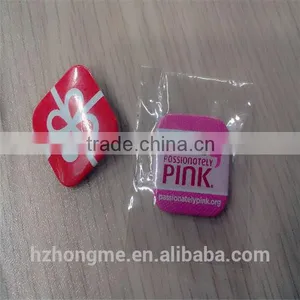 Square Pin Button Badge /Material Button Badge 35mm for 2015 thumbnail-6