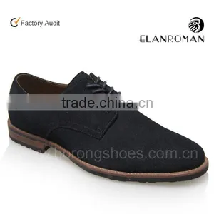 Britian Classical Rubber Outsole Suede Upper Men Leather Shoe thumbnail-1