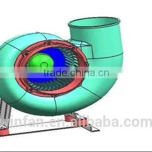 FRP High-Pressure Centrifugal Fan for Industrial Use thumbnail-2