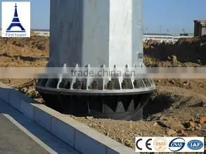 11kv 33kv 66kv Transmission Line Steel Pole Tower thumbnail-2