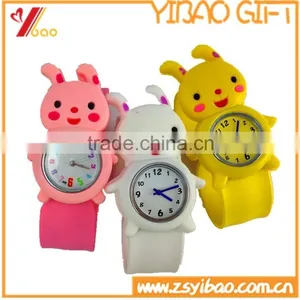 Lovely Animal of Silicone Slap Watch for Kids thumbnail-1