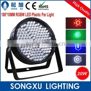 186pcs*10MM Rgbw Par Light Plastic dj Led Lighting for dj Club Party thumbnail-1