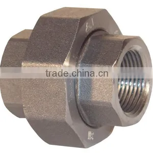 1/4 " NPT Male /FemaleThread Union Pipe Fittings Stainless Steel Union thumbnail-5