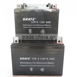 Agm Batteries Manufacture for Motorbike Ytx4l-bs 12v 4ah Small Motorcycle Battery thumbnail-1