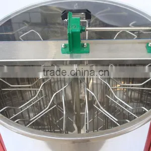 Hot Sale 8 Frame Manual Stainless Steel Honey Extractor Beekeeping Equipments 2 3 4 6 8 12 24 Frame Honey Extractor thumbnail-5