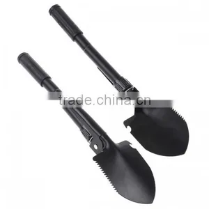Outdoor Camping Portable Multifunction Folding Survival Shovel thumbnail-1