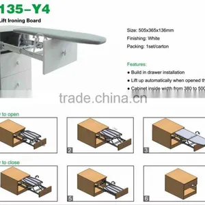 Mesh Top Build in Lift up Ironing Board 1135-Y4 thumbnail-1