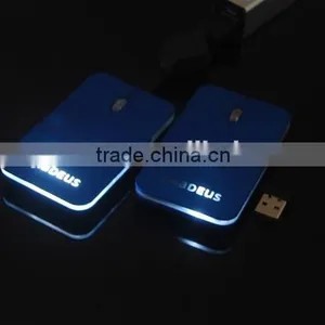 Rechargeable 2.4G Flat Slim Gift Wireless Mouse With Lithium Battery thumbnail-4