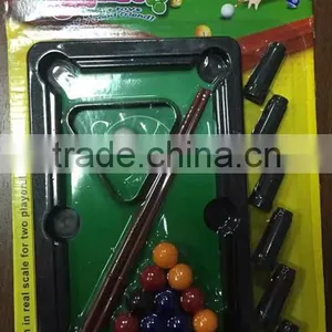 Hot Selling Plastic Mini Snooker Game Funny Pool Table With Colorful Ball and Billiard Cue Cheapest Price thumbnail-2
