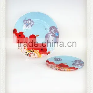 Flowers in Full Bloom of Glass Plates thumbnail-6