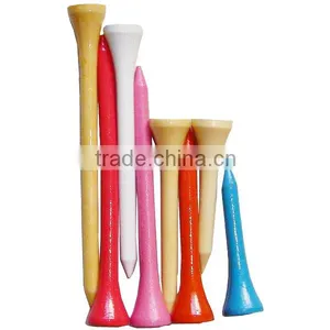 Colorful Wooden Golf Tee thumbnail-1