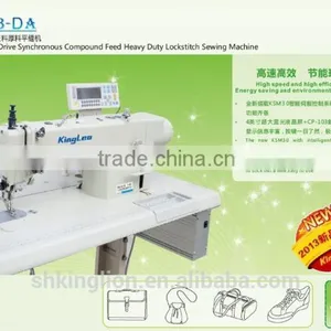 Industrial High-performance Double Needle Sewing Machine Factory Price thumbnail-2