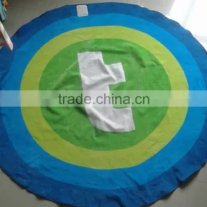Multifunctional Roundie Beach Towel Wholesale thumbnail-3