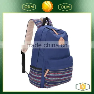 Fashionable Large Capacity Canvas Laptop School Backpack thumbnail-2