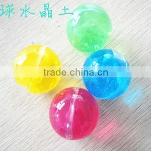 Crystal Putty Bouncing Ball Plastic Bola Cristal Saltarina Pelota Capsule in Vending Machine thumbnail-3