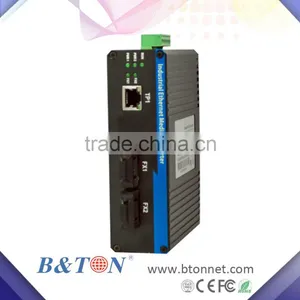 Industrial 2 Port 1000M POE Ethernet SFP Network Switch thumbnail-1