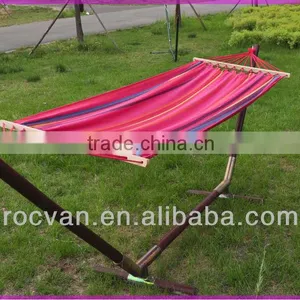 Fashion Colorful Single Person Canvas Hanging Bed thumbnail-2