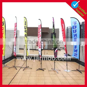 Popular Screen Printing Outdoor Flying Beach Flag thumbnail-4