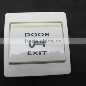 PC Fire Retardant Material and Silver Contact,with Luminous Exit Button thumbnail-1