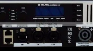 Professional DSP Networkable Digital Amplifier - C-Mark NET6000D thumbnail-2