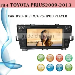 Touch Screen Car Dvd Player Fit for Toyota Prius Right Hand Drive 2009 - 2013 With Radio Bluetooth Gps tv thumbnail-1