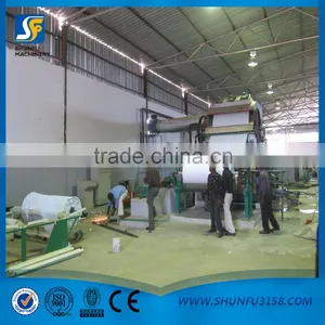 1092mm 2T/D Toilet Paper Making Machine(fully Production Line) thumbnail-1