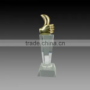 2015 Thumb Crystal Trophies New Trophy Wholesale Crystal Award thumbnail-1