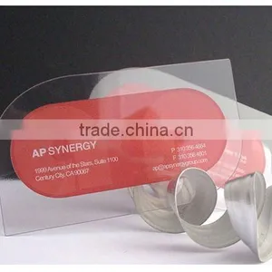 CR80 30mil Transparent Pvc Card With Custom Design thumbnail-2