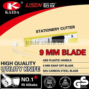 9mm Snap Off Blade Plastic Handle Art Stationery Cutter thumbnail-1