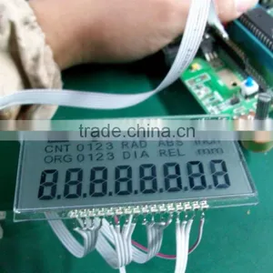 YB5006 Segment Code Screen TN the STN FSTN LCD Glass Sole Mould 71 * 49 thumbnail-2