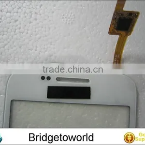 White Screen Front Glass Panel With Flex Cable For Samsung G350 thumbnail-3