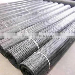 Road Construction Material PP Plastic Biaxial Geogrid thumbnail-1