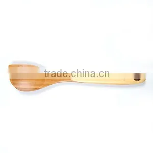 Eco Friendly Bamboo Wooden Serving Fork and Spoon thumbnail-1