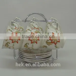 Personalized New Design Coffee Tea Mug ,porcelain Cup and Saucer thumbnail-4