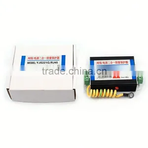 Surge Protector 2 Outlets dc Rj45 Protector Cctv LKD221G thumbnail-2