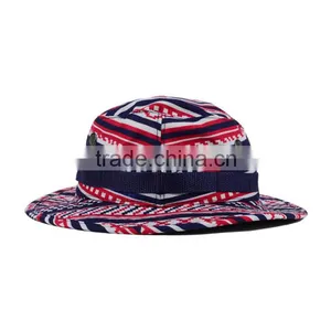 China Products OEM Custom Bucket Hat Wide Brim Plain Bucket Hat thumbnail-2