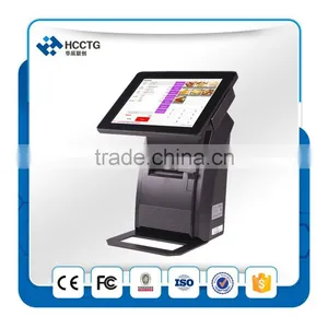 Restaurant 15 Inch Stand All In One Touch Screen Pos System Terminal Quality Choice thumbnail-1