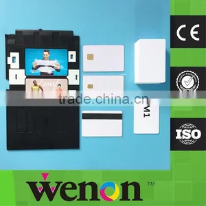 Inkjet Blank White PVC ID Card Tray For Epson TX720WD PX700W PX800FW PX665 PX660 Printer Tray thumbnail-4