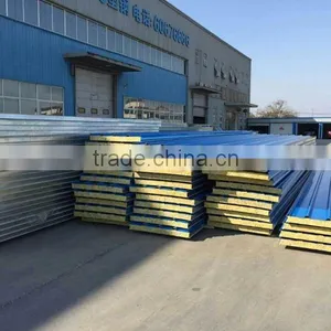 Rock Wool Sandwich Panels for Refrigerator Car thumbnail-3