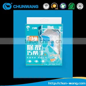 REACH Approval Calcium Chloride Gift Box Paking 500ml Hang Moisture Trap Dehumidifier Bags thumbnail-2
